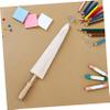 COLLBATH Unfinished Graffiti Paper Parasol Boys and Girls Drawing Umbrella Smooth Handle Chinese Style Blank Oiled Paper Umbrella for Creative Activities and Special Occasions view 4
