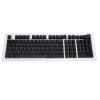112 Key Arabic Keyboard Keycaps, Compatible with 61 108 Key Mechanical Keyboards, Premium ABS Material, Easy to Replace and Maintain, Supports Arabic Alphabet Input, Backlit (Black) view 1