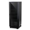 SR-FS-SYSTEM-DC-27U FS Series Rack System with DC Fans, 24" Depth, 27U, Steel, Black view 1