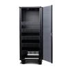 SR-FS-SYSTEM-DC-27U FS Series Rack System with DC Fans, 24" Depth, 27U, Steel, Black view 4