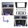 HDKENF Car Radio Fascia Panel 9inch Car Radio Fascia Frame/Fit for BMW E90 E91 E92 E93 2005-2013 Audio Dashboard Mount Panel Kit Cable Canbus Protocol Box Car Radio Cover view 3