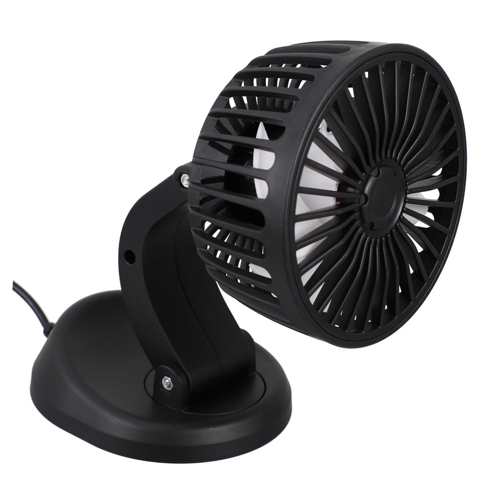 ARTIBETTER 1pc Portable Car Mounted Usb Fan Electric Cooling Fan Lightweight Compact Design for Easy Installation Vehicles for Travel and Outdoor Use