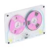 Blank Cassette Tapes for Audio Recording, Low Noise High Output, Solid PC Casing with Metal Electroplated Wheel, 46 Minutes Recording Capacity, Ideal for Music Recording and (Purple) view 3