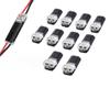 10Pcs 12V Wire Cable Plug in Connector Terminal Connections Joiners for Car Accessories 10Pcs Car Home - (A, Color: Black) view 1