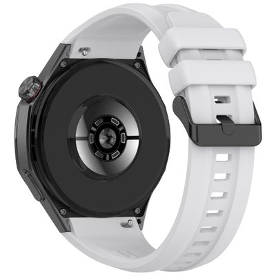 AISPORTS Compatible for Huawei Watch GT 5 Pro 46mm Band Silicone for Women Men, Soft Flexible Breathable Silicone Watch Band Sport Wristband Bracelet Replacement Band for Huawei Watch GT 5 Pro 46mm