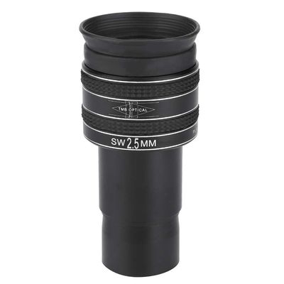 Nutriess Planetary Eyepiece 2.5mm 58 Degree 1.25 Inch for Astronomy Telescope Monocular with Wide Field View