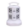 ZGYDNM Tower Power Board Surge Protector Vertical Multi-Socket 7/11/15/19 Way Universal Socket Plug Socket 2 USB 3m Extension Cord(2 Layers 2USB,US Plug) view 1