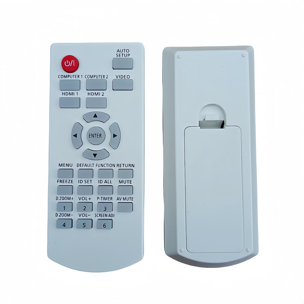 Dtirszxy N2QAYA000088 Replacement Remote Controller for Panasonic PT-VX600U PT-VX610 PT-VZ570 PT-VZ580 PT-VW340Z PT-VW360U PT-VW530 PT-VW540 PT-VX410Z PT-VX420 PT-VX430 PT-VW360 PT-VW530U Projector