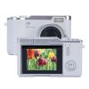 Digital Camera, 1080P HD 48MP Digital Point & Shoot Camera with 2.4 Inch HD Flip Screen, Built in LED Fill Light, 8X Digital Zoom, for Teens Students (White) view 2