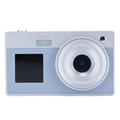 1080P Digital Camera, 48MP Digital Point & Shoot Camera with 2.8inch Screen, 16X Digital Zoom, Auto Focus, COMS Chip, for Travel, Gatherings, etc. (Silver)