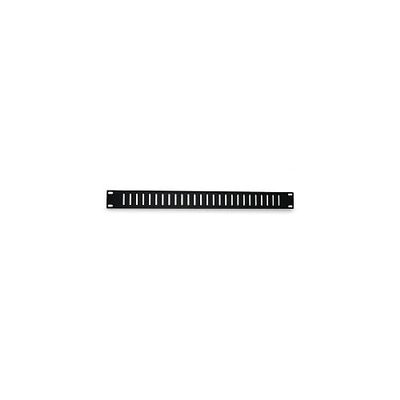 SR-VENT-1U Rack Vented Panel, 1U, Steel, Black