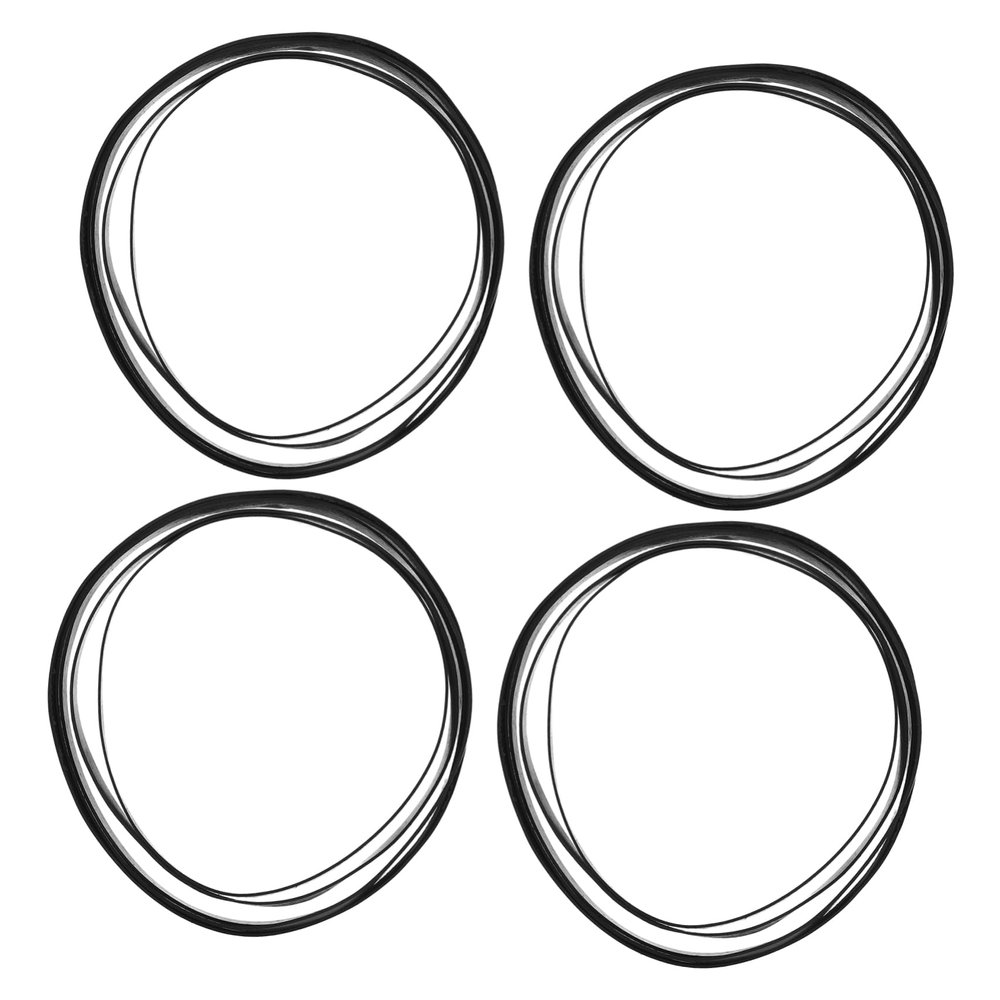 JOINPAYA 40pcs Cassette Recorder Drive Belts Mixed Rubber Belts for Easy Maintenance of Cassette Tapes and Recorders Restore Portable Repair Kit for Music