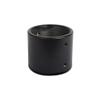 SM-CEILING-FFC-BLK 1.5" NPS Coupler, Steel, Black view 1