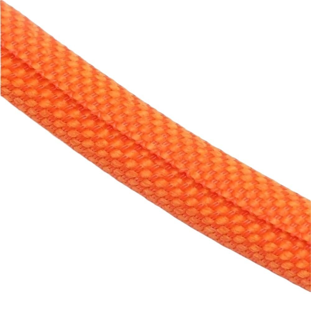 1M Self-Closing Industrial Flexible Sleeving, PET Braided Cable Sleeves, 3-60mm Wire Braid Sleeving for Pipeline(Orange,25mm)