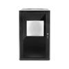 SR-WMS-18U Wall Mount Rack System, 18U, Steel, Black view 2
