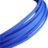 10M Flexible Cable Sleeving, Flat PET Tubing 3/4/6/8/10~16mm Mesh Braided Sleeving, Retractable Cable Sleeves for Pipe(Blue,4mm) view 1