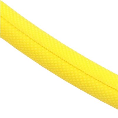 1M Self-Closing Industrial Flexible Sleeving, PET Braided Cable Sleeves, 3-60mm Wire Braid Sleeving for Pipeline(Yellow,10mm)