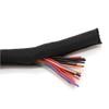 1M Self-Closing Industrial Flexible Sleeving, PET Braided Cable Sleeves, 3-60mm Wire Braid Sleeving for Pipeline(Yellow,10mm) view 2
