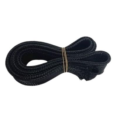 Petabo 1M Expandable Braided Sleeving Cable Sleeve, Black Braided Sleeving 6/8/10/12/15/~60mm, Sheathing Harness Wire Loom Wrap(12 mm)