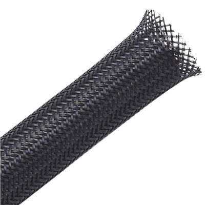 10M High-Density Cable Sheathing, 2-80mm Flexible Cable Sleeving, PET Mesh Braided Sleeving for Line Protection(2mm)