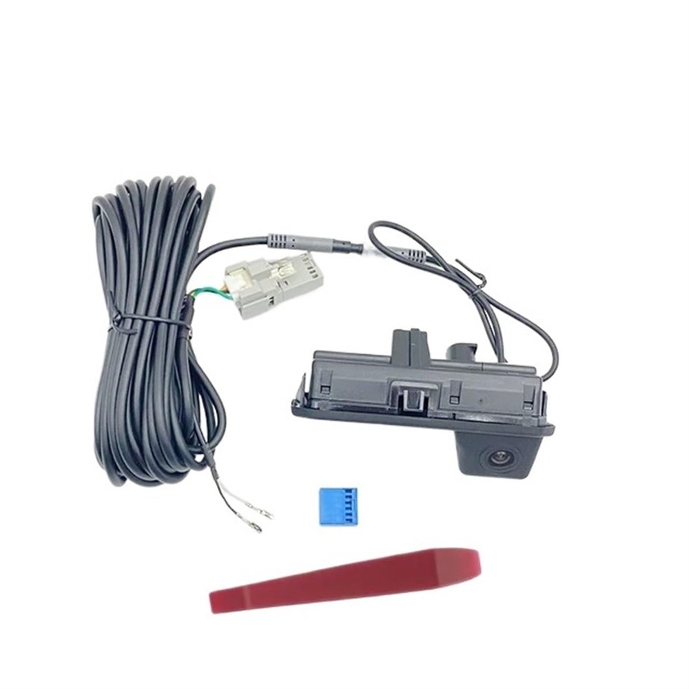 Rear Reverse Backup Camera Compatible For VW Virtus 2018-2024 Canbus Dynamic Trajectory Camera Plug And Play Without Coding