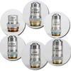 JOEBO Microscope Kit 4X 10X 20X 40X 60X 100X Biological Microscope Objectives Lens Achromatic Lens Accessories Microscope Lens Adapters(1 Set) view 2