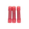 (100) Car for Audio Wire Butt Connectors Red Nylon 22-18 Ga AWG Gauge Terminals view 1