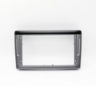 2 Din 9 Inch Plastic Fascia Panel Dash Mount Kit Frame for Peugeot 407 (2004-2008) (Gray Only Frame)