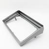 2 Din 9 Inch Plastic Fascia Panel Dash Mount Kit Frame for Peugeot 407 (2004-2008) (Gray Only Frame) view 2