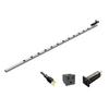 1588H12B1JV, Power Strip; Outlet Strip; 15 Amp; Vertical Rackmount; Black; Shielded Cord view 1