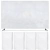 4 Pcs Foam Flat Screen TV Cover for Moving Fits Up to 55'' x 32'' TV Display Screen Protector for Protection During House Moving, Storing, Painting or Home Renovation Packing Cushioning Supplies view 1