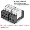 DC SPD Surge Protector for 100V-1000V PV Systems, 2-Pole 40kA T2 Level, Replaceable Module, Solar Panel Lightning Protection, Overvoltage Protection (500V) view 2