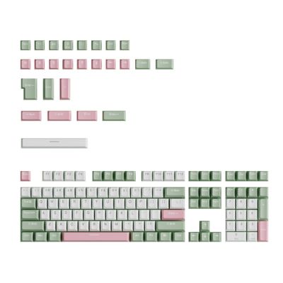134PCS Keycaps OEM Height Inspired Double Shot Keycaps For Mechanical Keyboards Thick Keycap