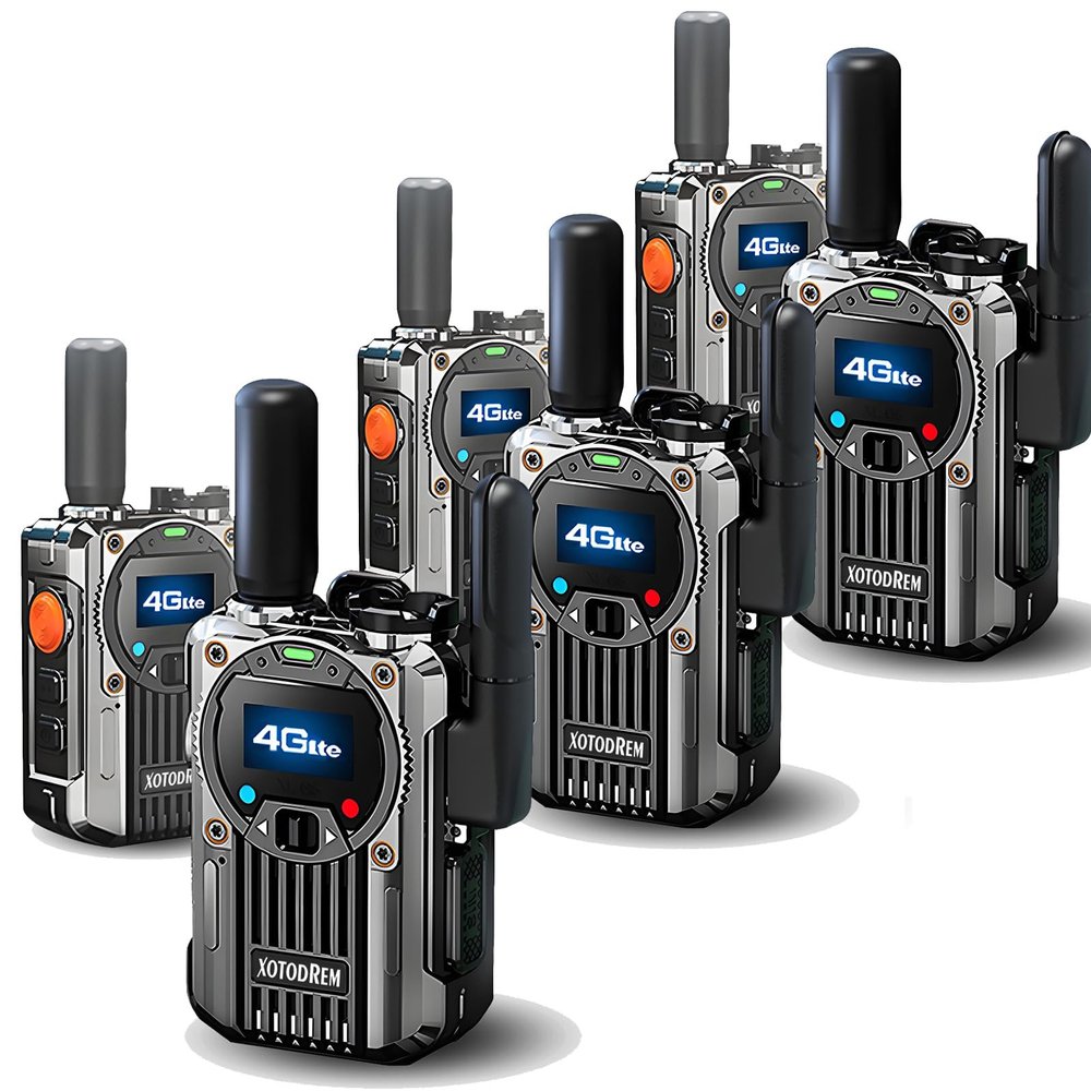 Fast Unlimited Range Radios Long Range walkie talkies 1000miles Handheld radios Two Way radios Portable radios Portable am fm Long Distance walkie talkies 5000 Miles6pcs with SIM Card