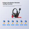 SYNCO XTalk XMax2 Wireless Intercom Headset System with Dual-Ear Design Telephone Headsets Communication System Random Master Device,2.4GHz Full Duplex 500 M/1640 FT Real-time Monitoring view 4
