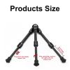 WEISUYUUS Travel Small Tripod for DSLR Cameras and Action Cameras with Adjustable Angles and Lightweight view 3