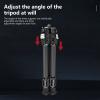 WEISUYUUS Travel Small Tripod for DSLR Cameras and Action Cameras with Adjustable Angles and Lightweight view 4