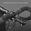 WEISUYUUS Bicycles Computer Mount Stand Extension Mount Bracket Cycling Bikes Stem Extension Holder, Front Bicycles Handle Mount view 4