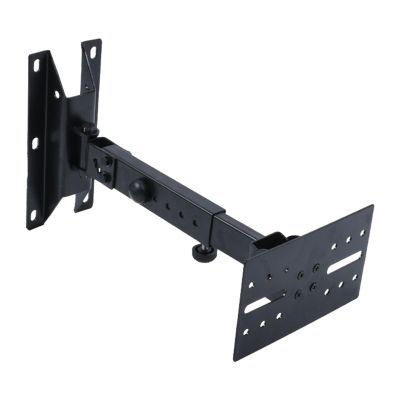 AsrMyjcx PA Speaker Mount Support Speaker Stand Wall Mount Retractable Easy to Install Adjustable Heavy Duty for Office Living Room