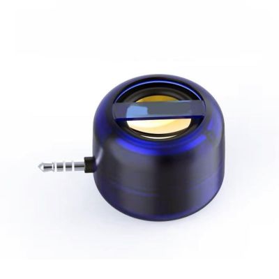 RSHuiOUXX 3.5mm Speakers ABS Enhances Sound Speakers Amplifiers Portable for Phone Tablet Laptop White/Blue/Black