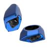Advanblack Blue Burst 6.5 Inch King Tour Trunk Pack Rear Speaker Pods Rear Speakers Fits for Harley Touring Electra Glide Street Glide Road Glide Ultra Limited Tri Glide 2014-2025,Left and Right view 4