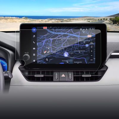 Anti-Glare Matte for Toyota RAV4 2023-2025 Screen Protector, (12"L x 6"W-in Touchscreen) (Limited/TRD Off-Road/XSE/XLE Premiumn), 9H Tempered Glass 2025 RAV4 Hybrid Accessories Anti-Fingerprint 12"L x 6"W