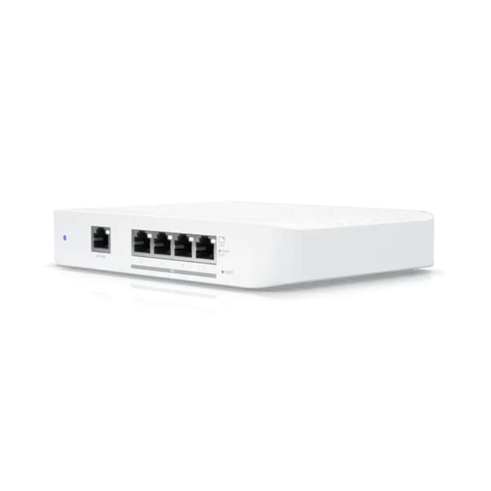 UBIQUITI UniFi Switch Flex XG - Layer 2 switch with 4 10GbE RJ45 ports and 1 GbE, 802.3at PoE+ RJ45 input. (Renewed)