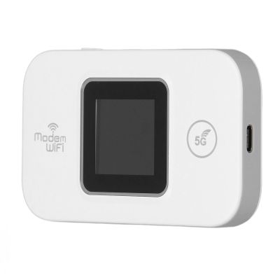 4G LTE USB Modem, 4G LTE WiFi Modem with Micro SIM Card Slot, 300Mbps Unlocked Mobile Router Pocket Mobile Hotspot, Up to 10 Users, for Europe Asia