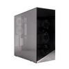 ARCTIC Xtender VG (Mirror Black) with Vertical GPU Mount - PC Case, Mirrored Glass, 2 x 420 mm Radiator Support, Full Tower, Big Tower, E-ATX, 5X A-RGB Fans pre-Mounted - Black view 1