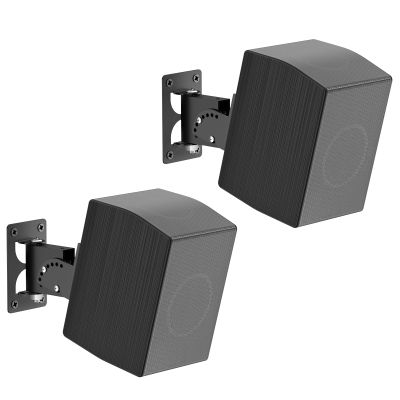 Pair of Adjustable Speaker Mount for Samsung Q990C/Q990D/Q990F/Q930C/Q930F/Q910D Speaker Wall Mount - Heavy Duty Wall Mount Speakers Bracket for Samsung Q Series Rear Speaker Wall Mount Up to 30Lbs