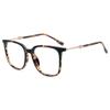 Firmoo Square Blue Light Blocking Glasses Reduce Eye Strain Computer Gaming Eyeglasses Bluelight Glasses for Woman/Men, Tortoise view 1