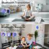 CD Player Portable Bluetooth Rechargeable: CD Players for Home with 1800mAh Kegaudio Desktop Wall CD Player with Speakers Music Player CD Boombox FM Radio USB Remote Control view 3