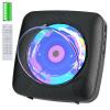 CD Player Portable Bluetooth Rechargeable: CD Players for Home with 1800mAh Kegaudio Desktop Wall CD Player with Speakers Dust Cover FM Radio USB AUX Jack Remote Control view 1