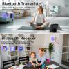 CD Player Portable Bluetooth Rechargeable: CD Players for Home with 1800mAh Kegaudio Desktop Wall CD Player with Speakers Dust Cover FM Radio USB AUX Jack Remote Control view 3